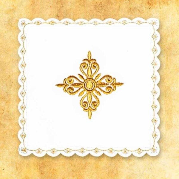 White Embroidered Staff No. 33