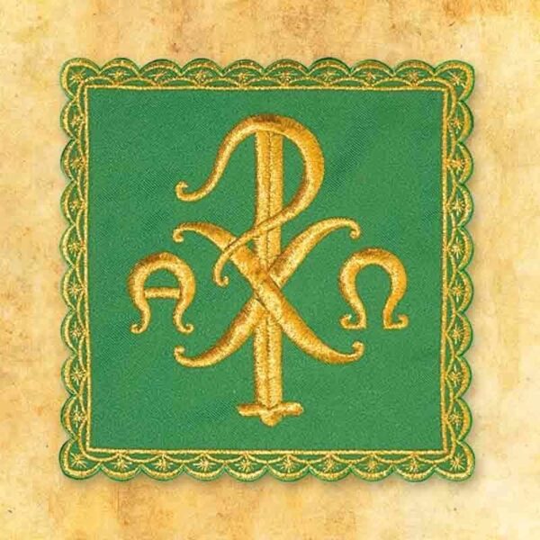 Embroidered Green Bat No. 17