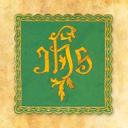 Green Embroidered Bat No. 18