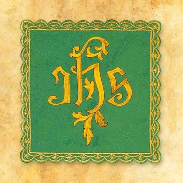 Green Embroidered Bat No. 18