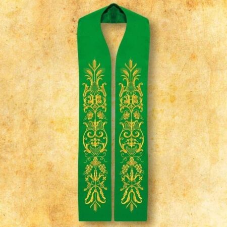 Embroidered Stole "Ears of Corn and Grapes"