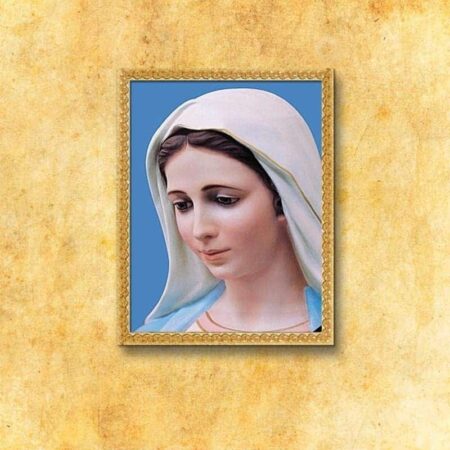 Image on Fabric "Our Lady of Medjugorje"