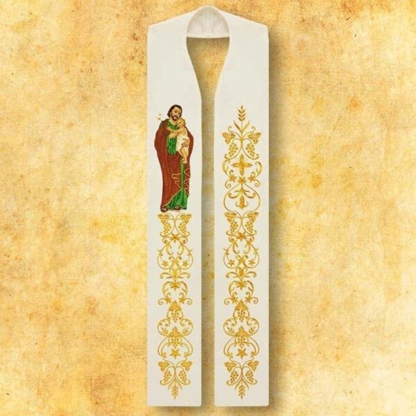 Embroidered Stole "St. Joseph"