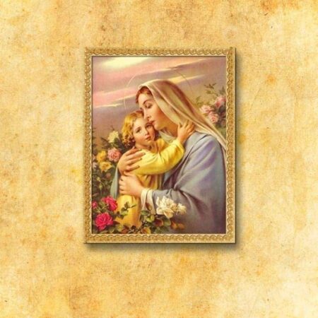 Fabric Painting "Mother of God"