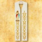 Embroidered Stole "Merciful Jesus"