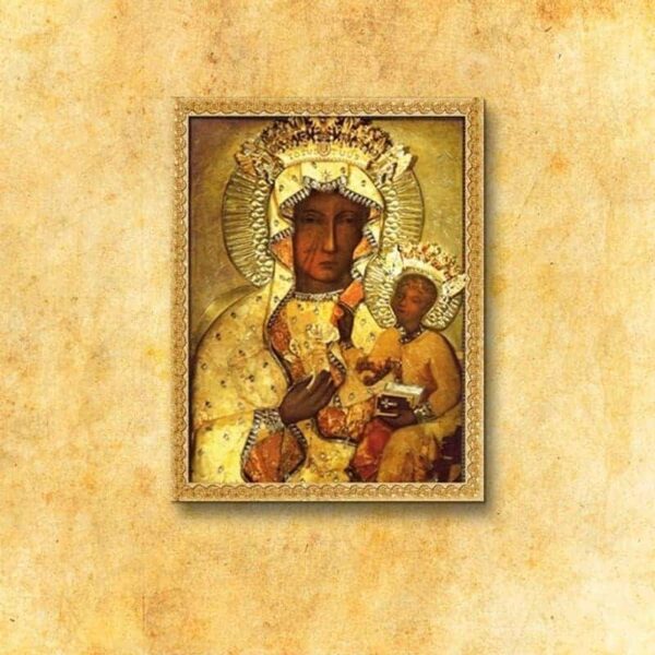 Image on Fabric "Our Lady Queen of Poland"