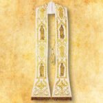 Embroidered "Four Evangelists" Stola Plush