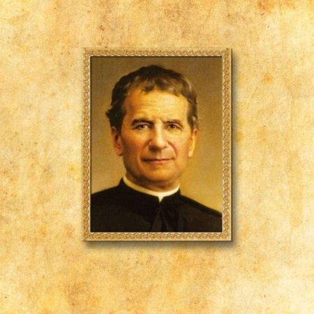 Image on fabric "St. John Bosco"