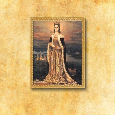 Painting on Fabric "St. Hedwig"