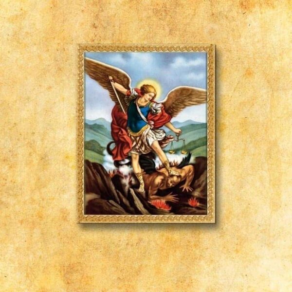 Fabric Painting "St. Michael the Archangel"