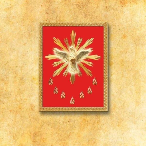 Painting on Fabric "Holy Spirit"