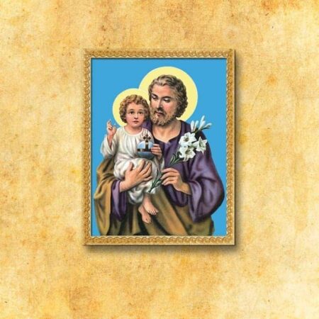 Painting on Fabric "St. Joseph"