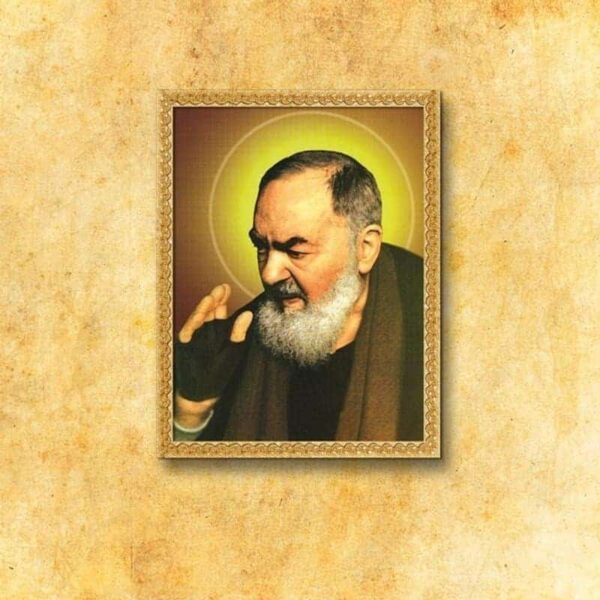 Image on fabric "St. Padre Pio"