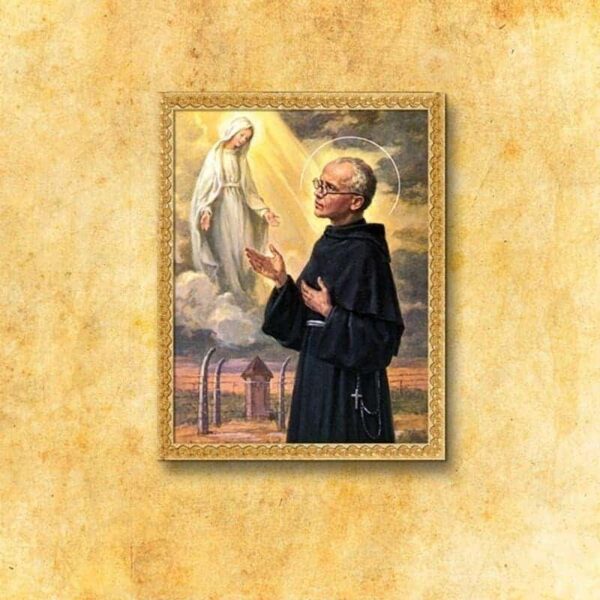 Image on fabric "St. MM Kolbe"