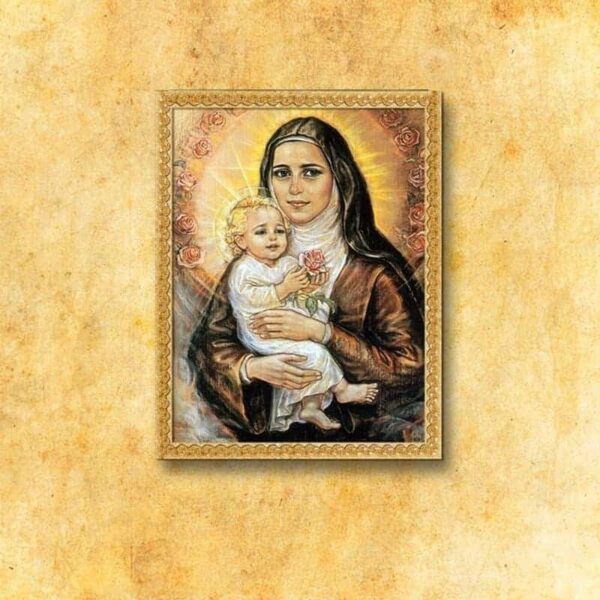 Painting on Fabric "St. Teresa of the Child Jesus"