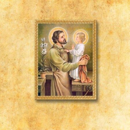 Painting on Fabric "St. Joseph"