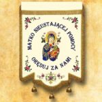 Embroidered banner - Our Lady of Perpetual Help
