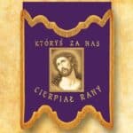 Purple mourning banner