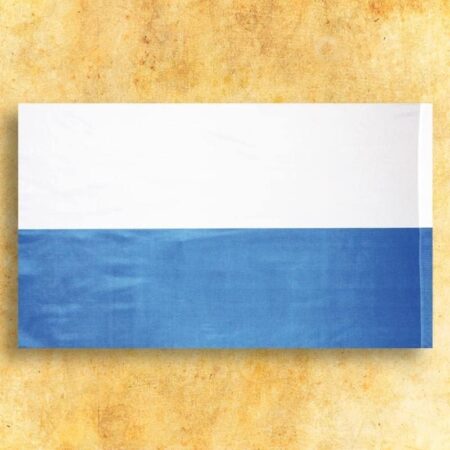 White and Blue Flag