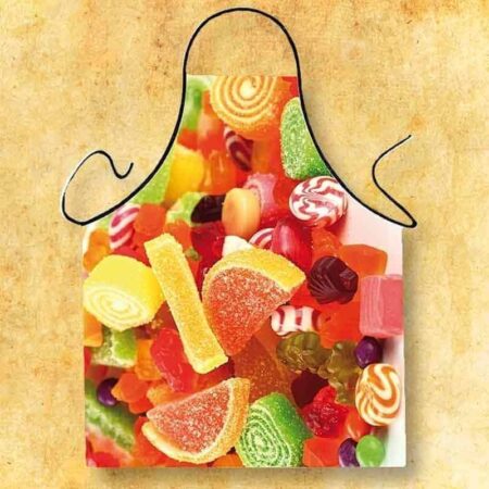 Photo apron - candies