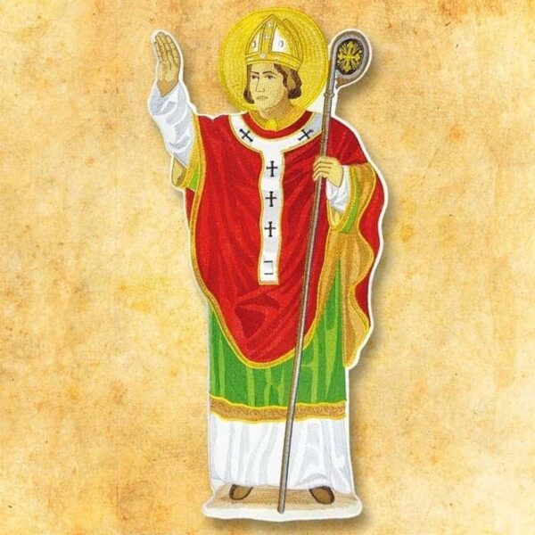 Aplikacja "Św. Stanisław" Embroidered appliqué "St. Stanislaus"