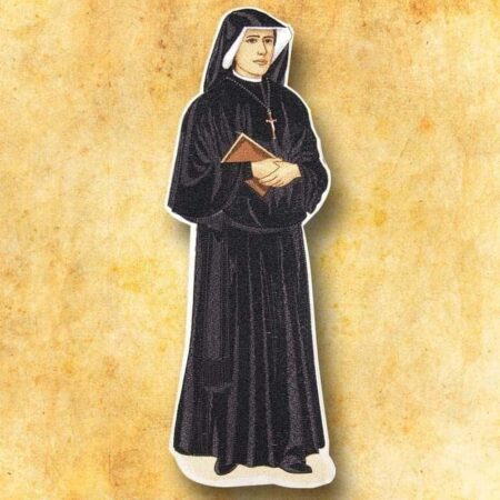 Embroidered appliqué "St. Faustina"