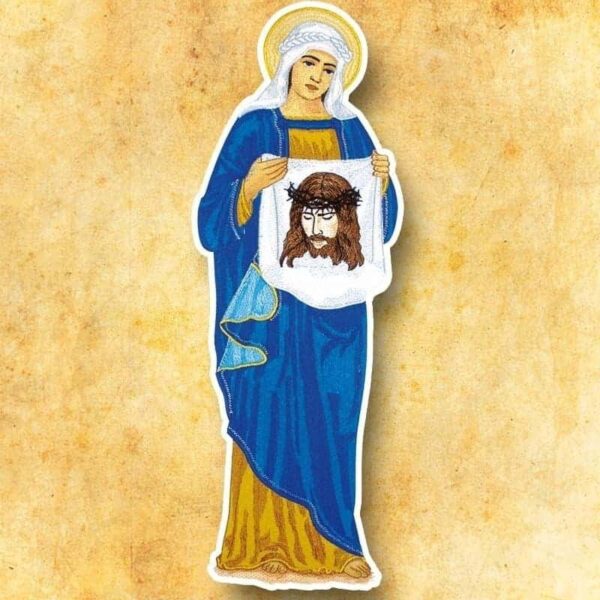 Embroidered appliqué "St. Veronica"