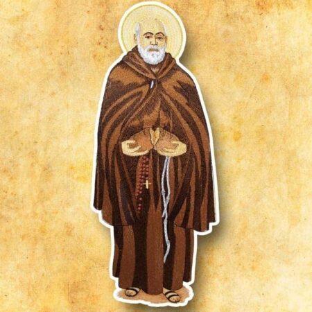 Embroidered appliqué "St. Albert"