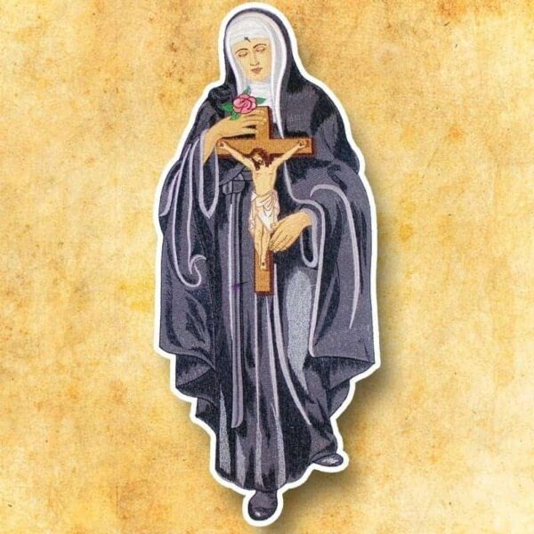 Aplikacja "Św. Rita" Embroidered appliqué "St. Rita"