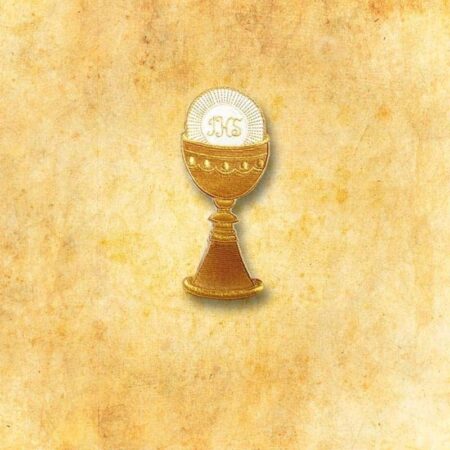 Embroidered appliqué "Chalice"