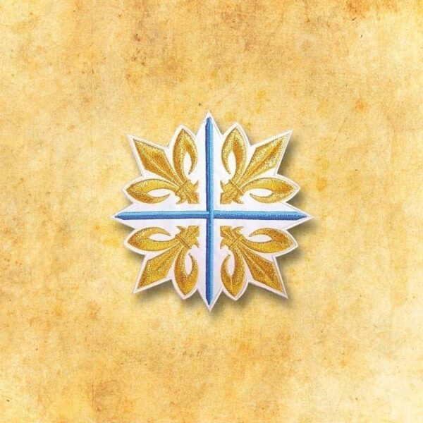 Aplikacja "4 Lilijki" Embroidered appliqué "4 Lilies"