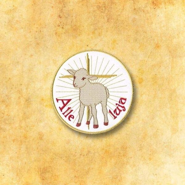 Embroidered appliqué "Lamb"