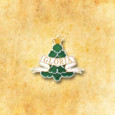 Embroidered appliqué "Gloria"