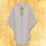 Embroidered chasuble "Cross"