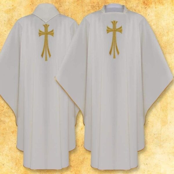 Embroidered chasuble "Cross"