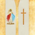 Embroidered stola "Jesus, I Trust in You"