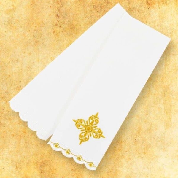 Photo chalice linen "Jesus, I Trust in You"