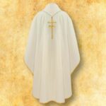 Embroidered wedding chasuble "Sotille"