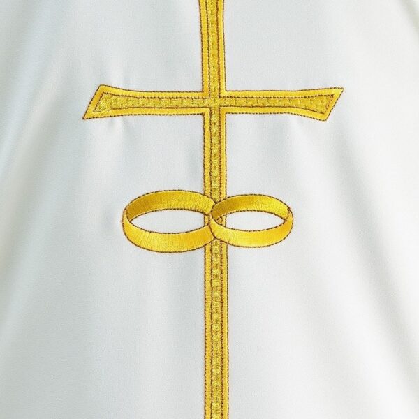 Embroidered wedding stole "Sotille"