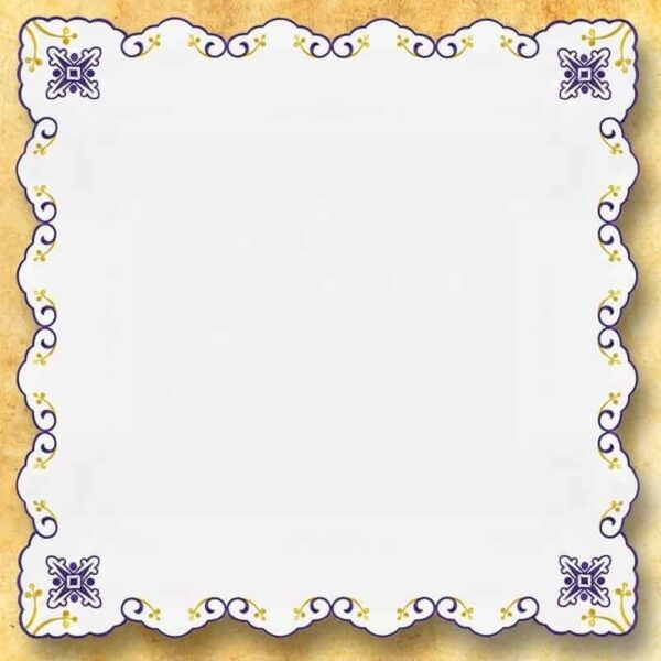 Embroidered napkin "Paschalny" 95x95