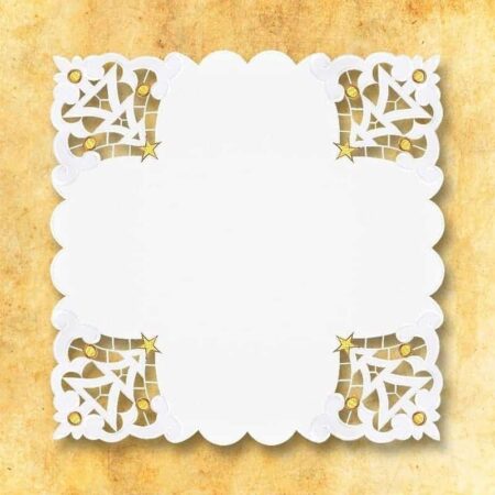 Embroidered napkin "Pasterka" 45x45