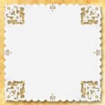 Embroidered napkin "Pasterka" 95x95