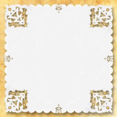 Embroidered napkin "Pasterka" 95x95