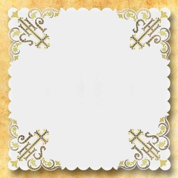 Embroidered "Turin" napkin 95x95