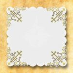 Embroidered napkin "Turin" 45x45