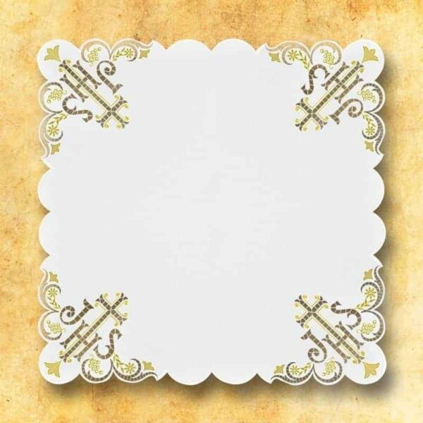 Embroidered napkin "Turin" 45x45