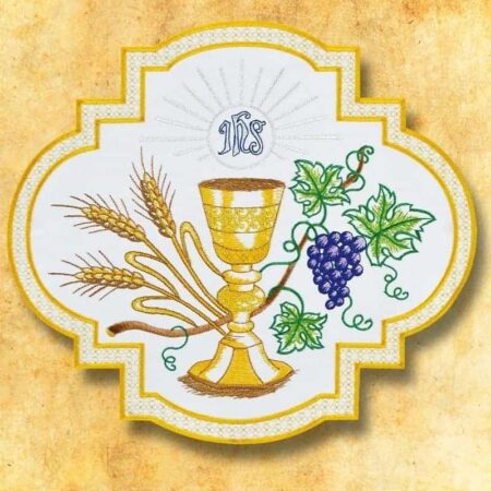 Embroidered appliqué "Communion"