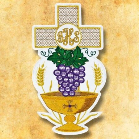 Embroidered appliqué "Communion"
