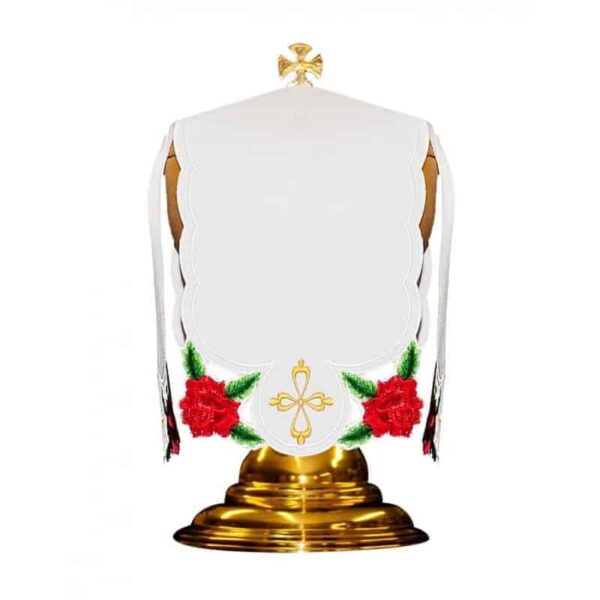 Ciborium Veil for Collection Box "Roses"