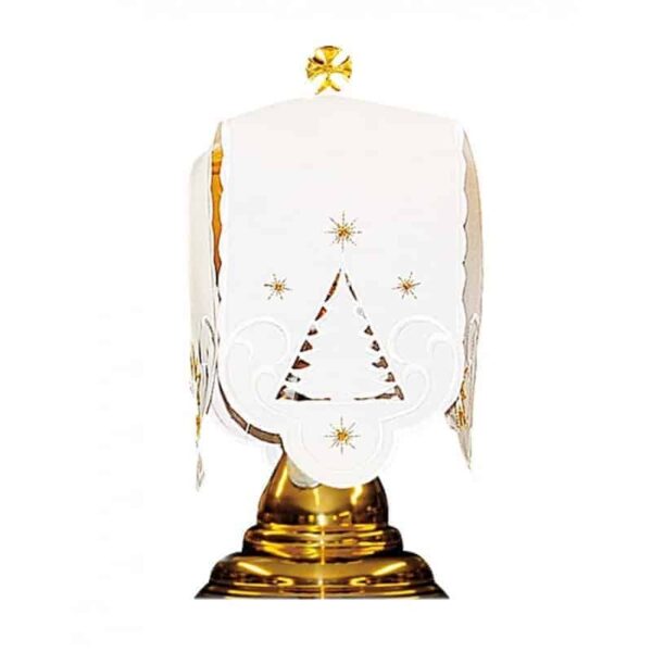 Ciborium Veil for a Tin "Nativity Scene"